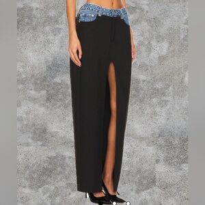 SEROYA!! Clarette Skirt | Black/ River
Black/ River / S